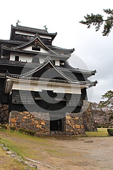 the castle of matsue (japan)