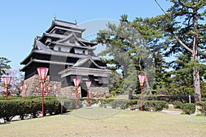 the castle of matsue (japan)