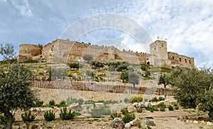 Castle in Medellin, Badajoz Province, Spain