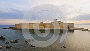 The Castle in the mediterranean sea