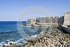 The castle of Methoni Messenia Peloponnese Greece - medieval Venetian fortification
