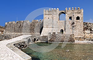 Castle of Methoni at Peloponnese, Greece photo