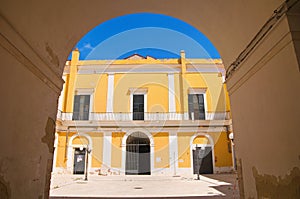 Castle of Minervino Murge. Puglia. Italy.