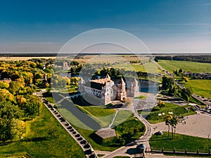 Castle Mir complex monument of Belarus