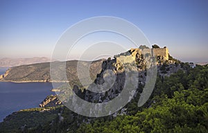 Castle Monolithos. West Rhodes, Greece