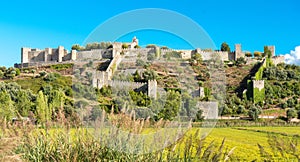 Castle of Montemor-o-Velho, Coimbra, Portugal. 2020