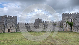 Castle at Montemor-o-Velho town in Portugal