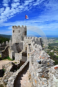 Castle of the Moors, Sintra, Portugal landmark photo