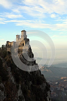 The castle on a mountain