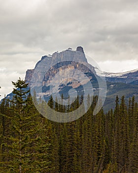 Castle Mountain, Banff National Park, Aberta, Canada