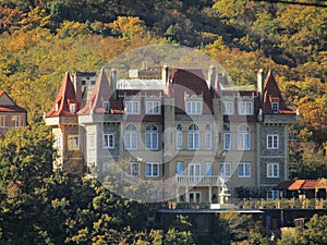 Castle in the mountains