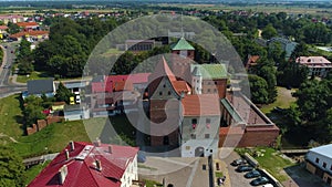 Castle Museum Darlowo Zamek Ksiazat Pomorskich Muzeum Aerial View Poland