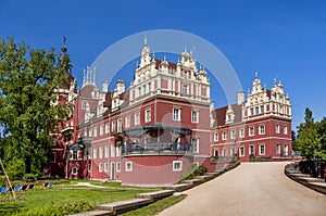 Castle in Muskauer park