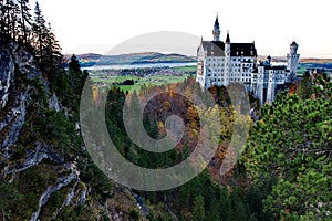 Castle of Neuschwanstein near Munich