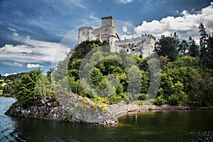 Castle Niedzica in Poland