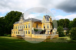 Castle Nienoord, Leek, Groningen, the Netherlands photo