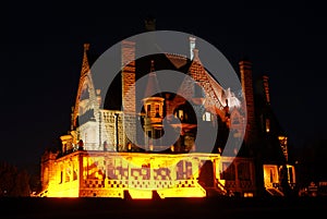 Castle nightshot photo