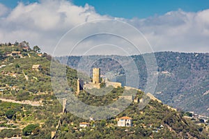 Castle of Noli, Liguria, Italy