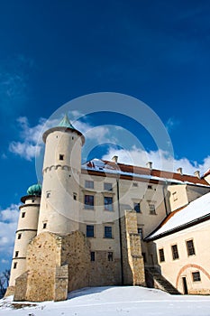 Castle Nowy Wisnicz in Poland