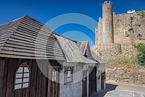 Castle in Obidos town, Portugal