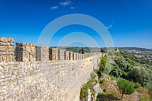 Castle in Obidos town, Portugal