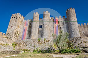 Castle in Obidos town, Portugal