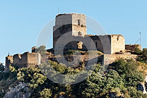 Castle of Ocio, Alava in Spain