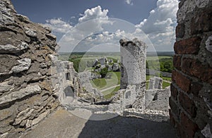 Castle Ogrodzieniec in Poland