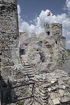 Castle Ogrodzieniec in Poland