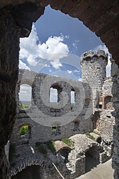 Castle Ogrodzieniec in Poland