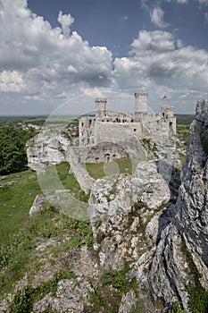 Castle Ogrodzieniec in Poland