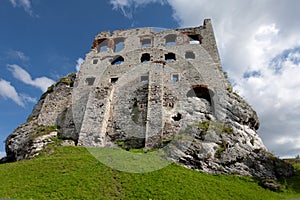 Castle in Ogrodzieniec, Poland