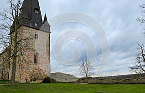 castle old tree hill rocks dark haunted house