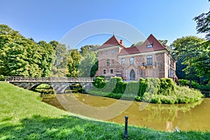 Castle in Oporow in central Poland. photo