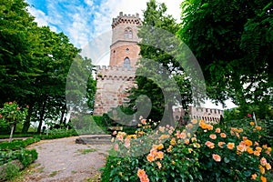 The castle Ortenberg in the black forest