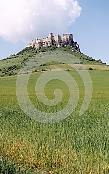 Castle over the Hill - grain