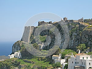 Castillo con la vista el mar 