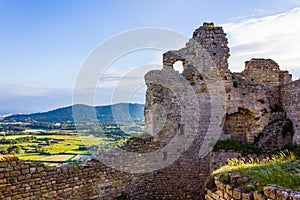 The castle of Palafolls, near the town of Blanes photo