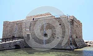 Castle in paphos cyprus