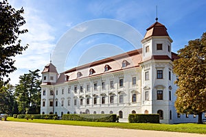Castle and park Holesov, Moravia, Czech republic