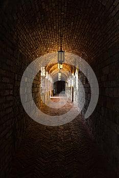 Castle passageway photo