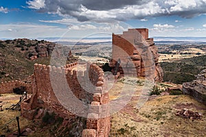 The Castle of Peracense in  Spain