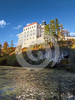 Castle in Pieskowa Skala