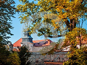 Castle in Pieskowa Skala