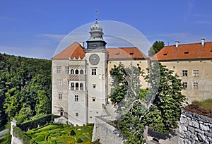 Castle Pieskowa Skala in Poland