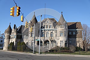 A Castle Police Precinct in Detroit, Michigan