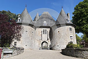 Castle Pompadour in France photo