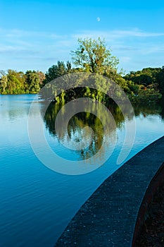 Castle pond in Flechtingen