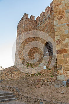 Castle in Portuguese town Belver