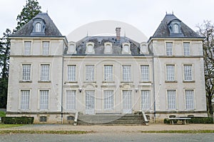 Castle Puzenat in Bourbon-Lancy, Burgundy, France